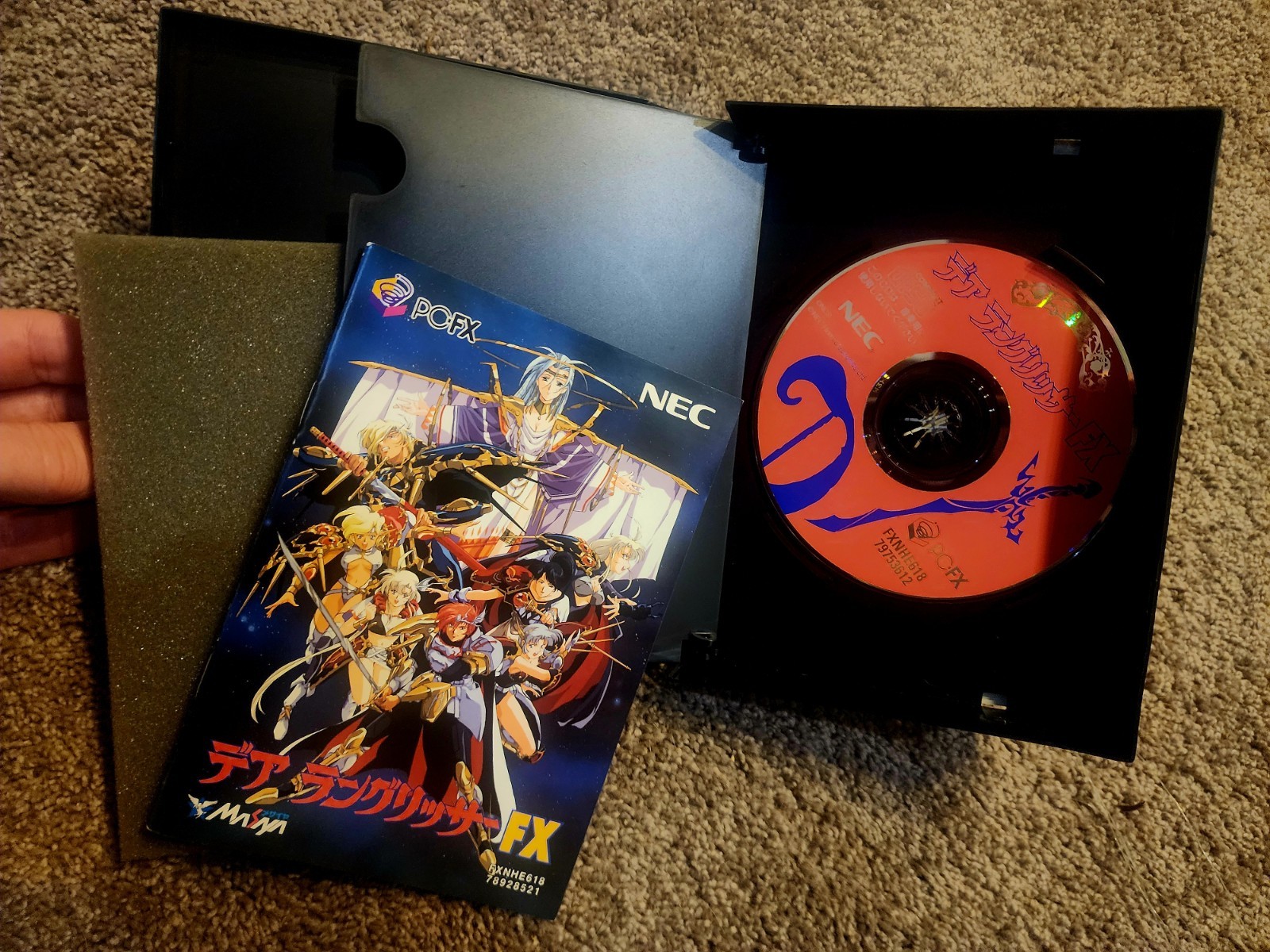 NEC PC-FX – Der Langrisser FX – Import Japan Japanese US SELLER 100% Rating