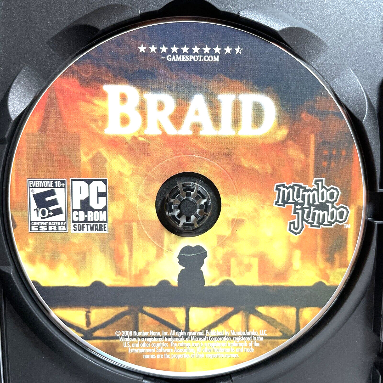 BRAID (2008) PC Game – Puzzle Platformer