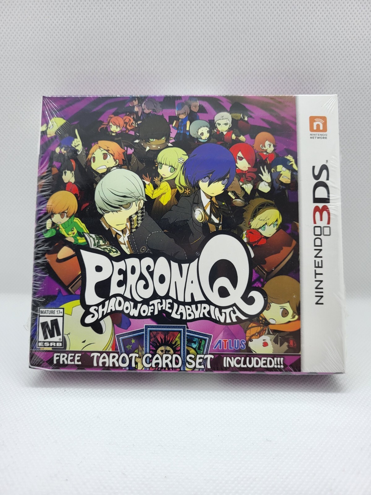 Brand New Persona Q Limited Edition for 3DS Bonus Tarot Cards!