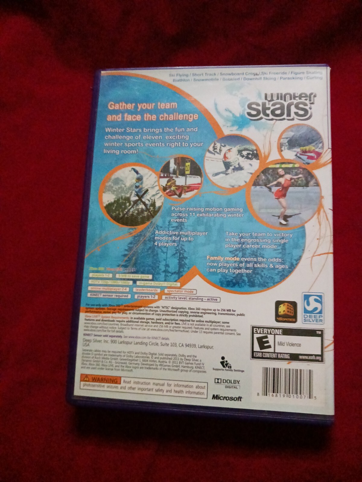 Winter Stars – Xbox 360 CD
