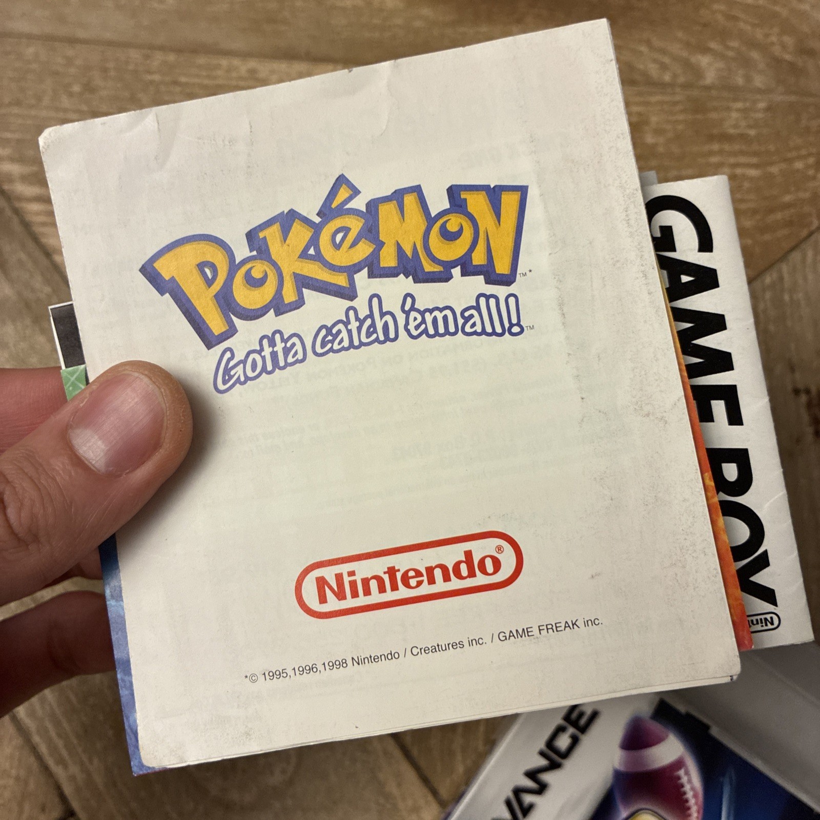 Pokemon Stadium N64 Red Blue Yellow Gameboy Insert March 2000 Poster + Guide!!!
