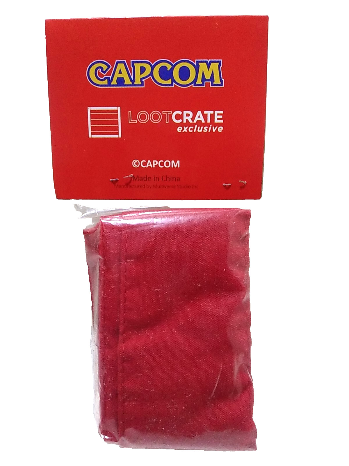 Street Fighter Red Headband ~Loot Crate Exclusive / Capcom ~NEW