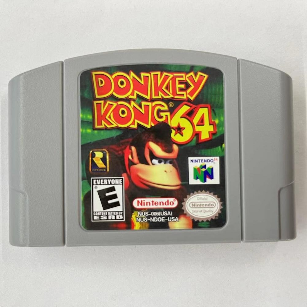 Donkey Kong 64 – Nintendo 64 (N64) Near mint Mint condition Fast shipping
