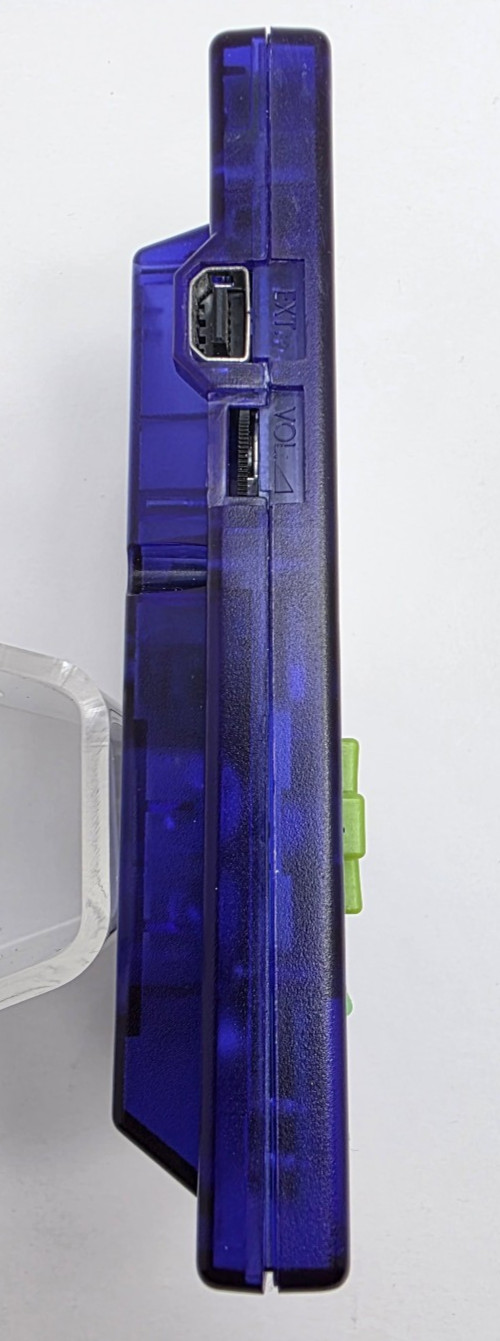 Midnight Purple- Gameboy Pocket -W IPS Screen Mod- New Shell New Buttons -Tested