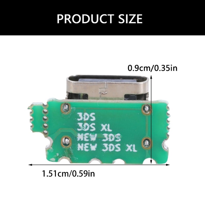 USB C Charging Port For 3DS/3DS XL Gaming Device Offer Enhances Power Delivery