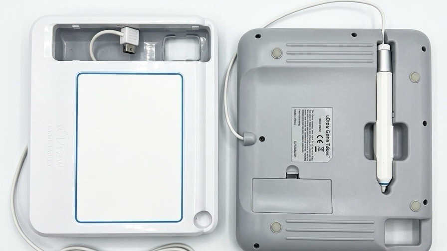 Vintage Nintendo Wii Udraw Game Tablet With Pen