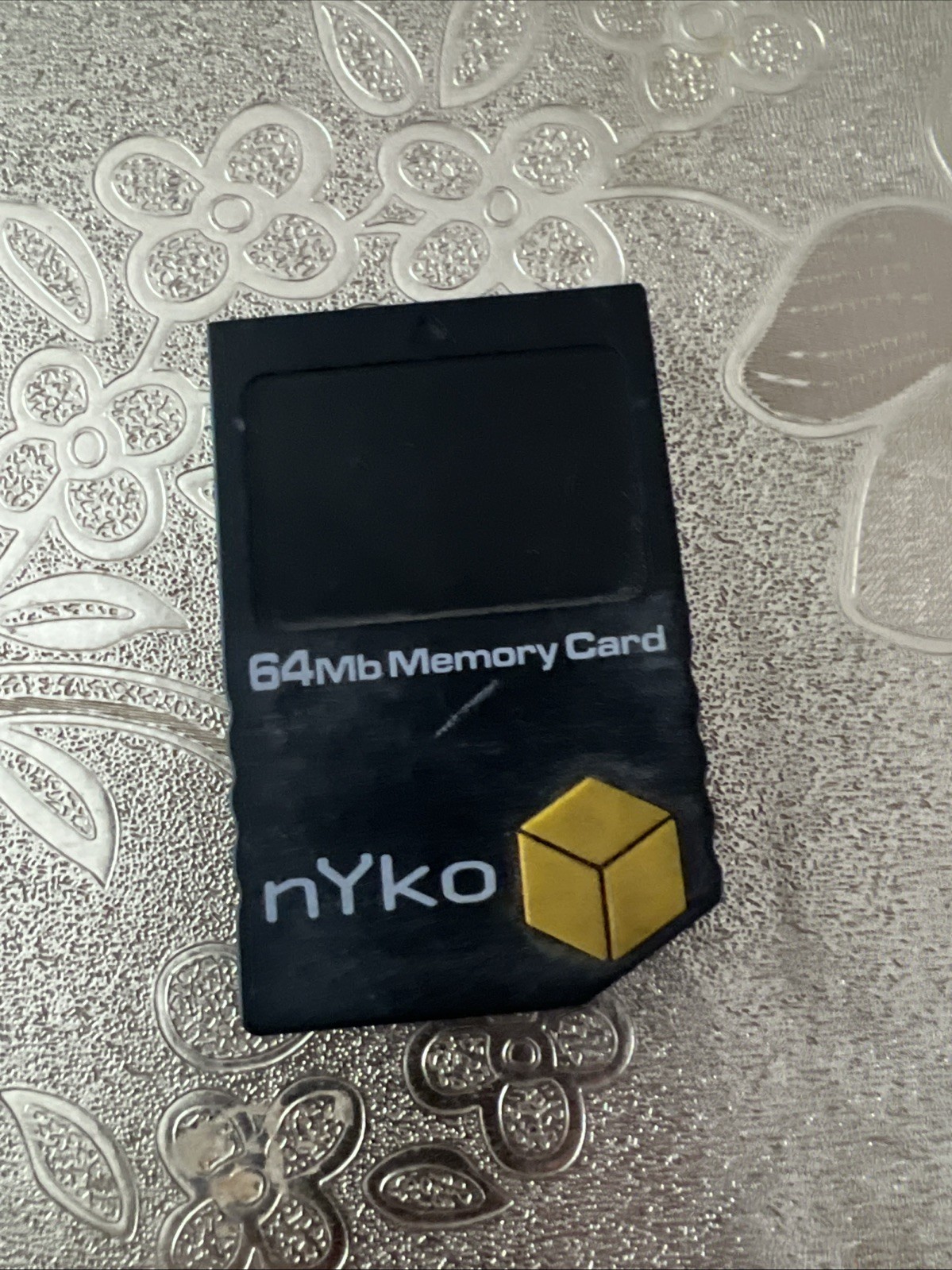 Nyko Nintendo Gamecube Black 64 MB Memory Card