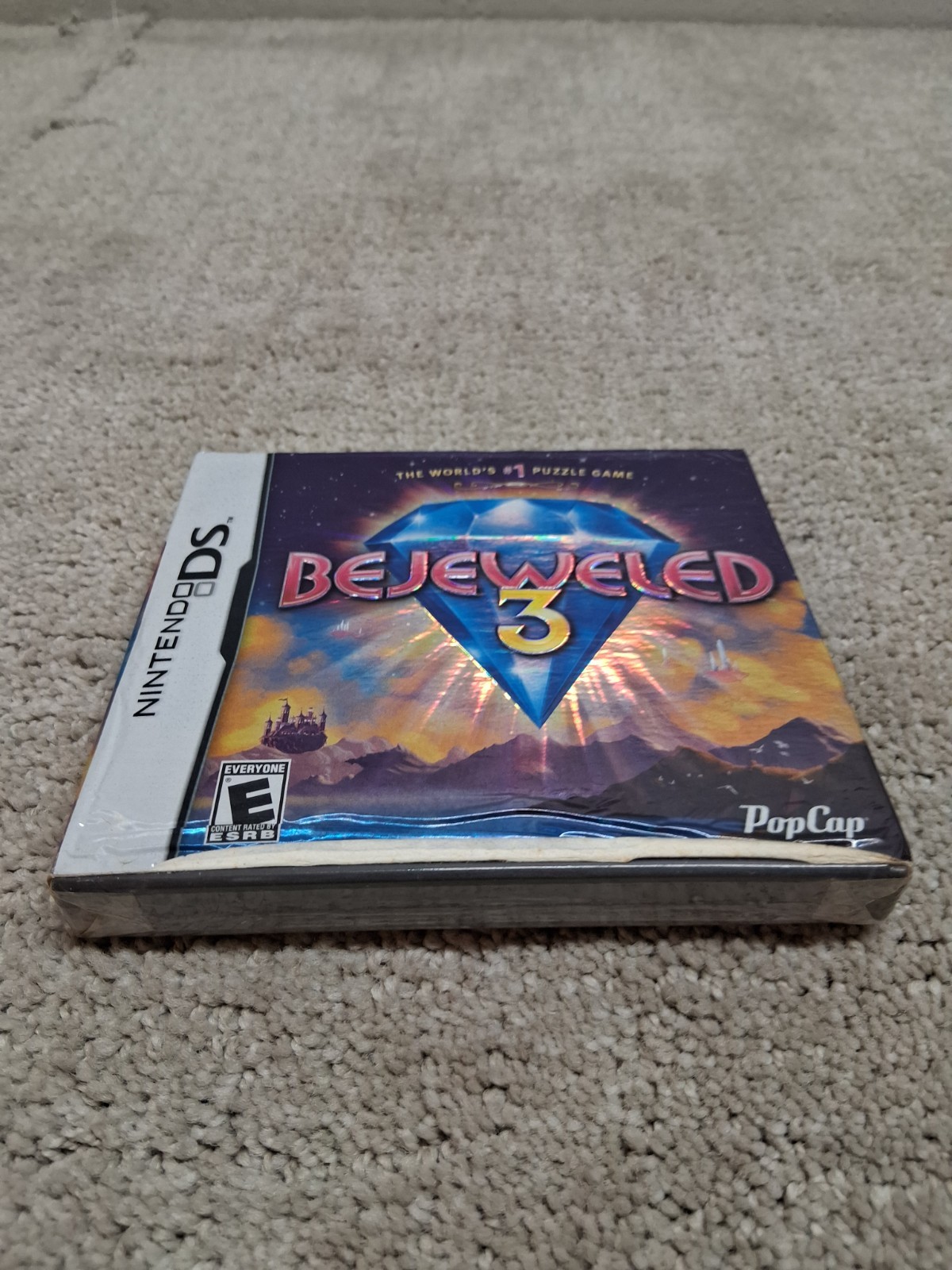 Bejeweled 3 Nintendo DS 2011 Brand New Sealed W/ Cover