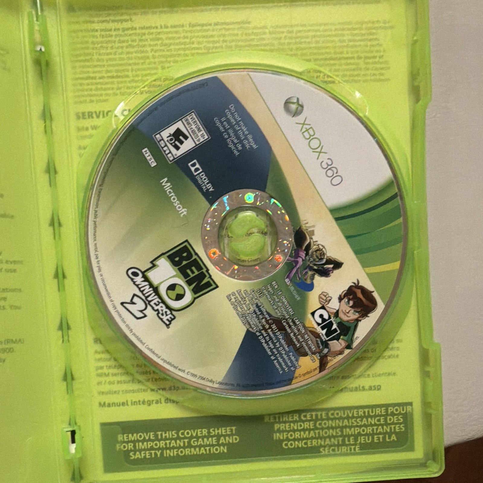 Ben 10: Omniverse 2 D3Publisher for Microsoft Xbox 360 NTSC-U/C E10+