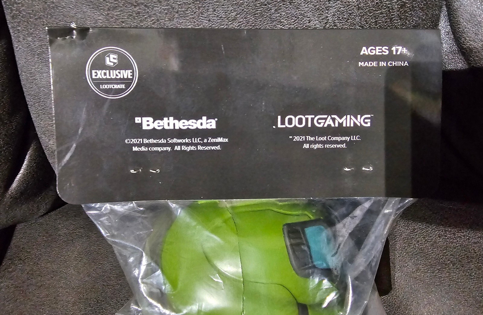 Loot Crate Exclusive Doom Eternal Slayer Helmet Stress Ball New in Bag Gaming