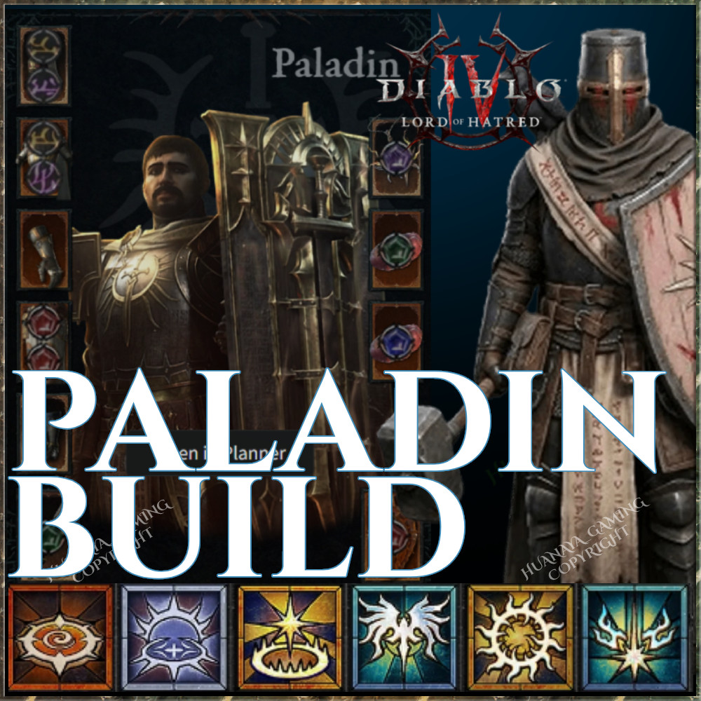 Diablo 4 Lord of Hatred 🔥Paladin Builds 🔥 Endgame Meta DPS Season 13 D4 LOH 🔥