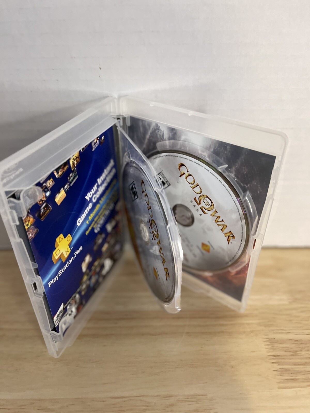 God of War Saga (Sony PlayStation 3, 2012) – BOTH DISCS w/ no manual