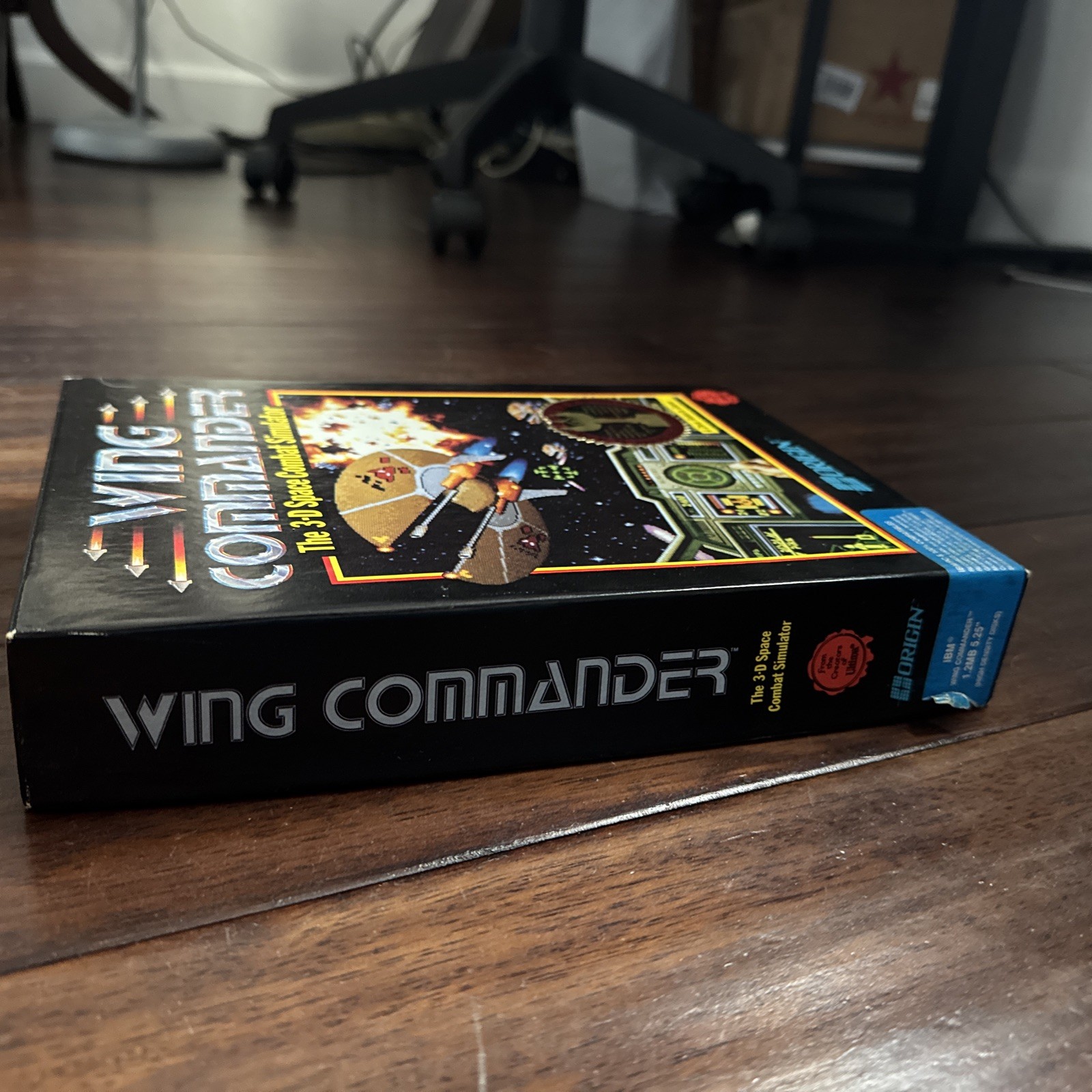 Wing Commander 1990 Origin IBM PC 5.2″ Floppy CIB + Wing Commander 2 5.2” Floppy