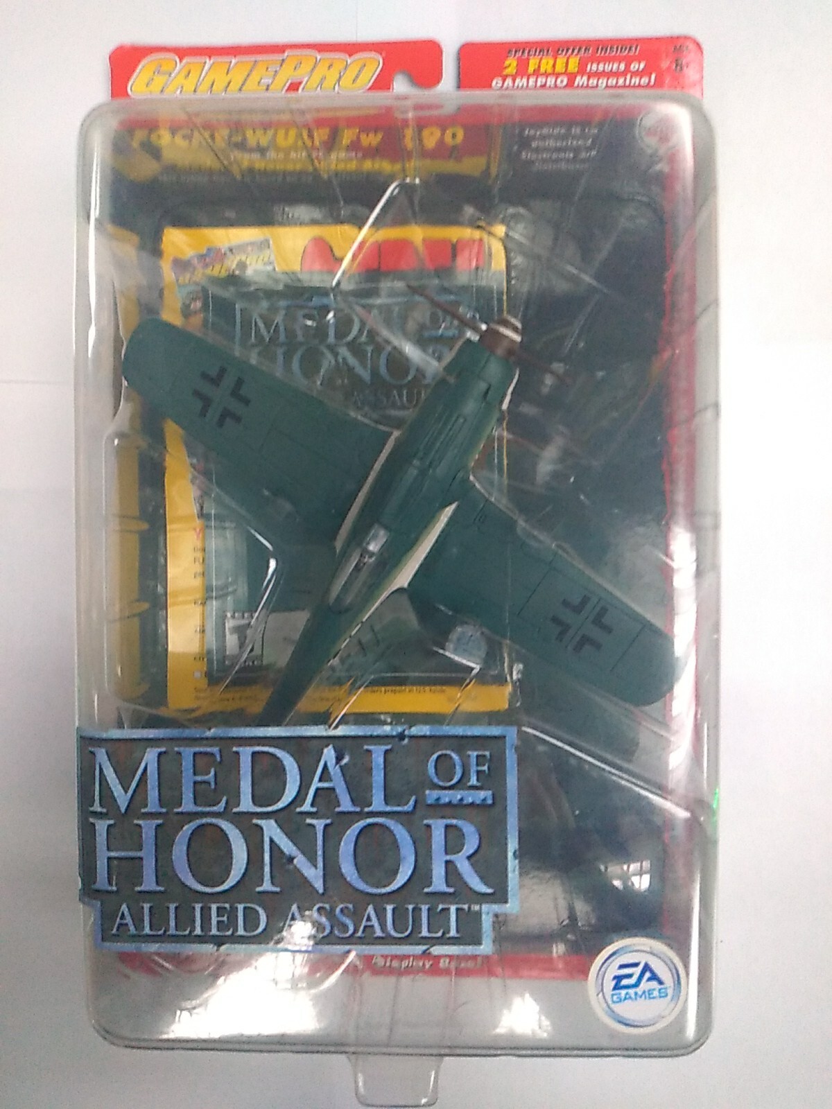 RARE- GAMEPRO JOYRIDE MEDAL OF HONOR ALLIED ASSAULT THUNDERBOLT P47 SERIES 4