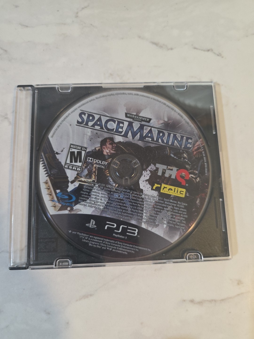 Warhammer 40,000: Space Marine (Sony PlayStation 3, 2011)