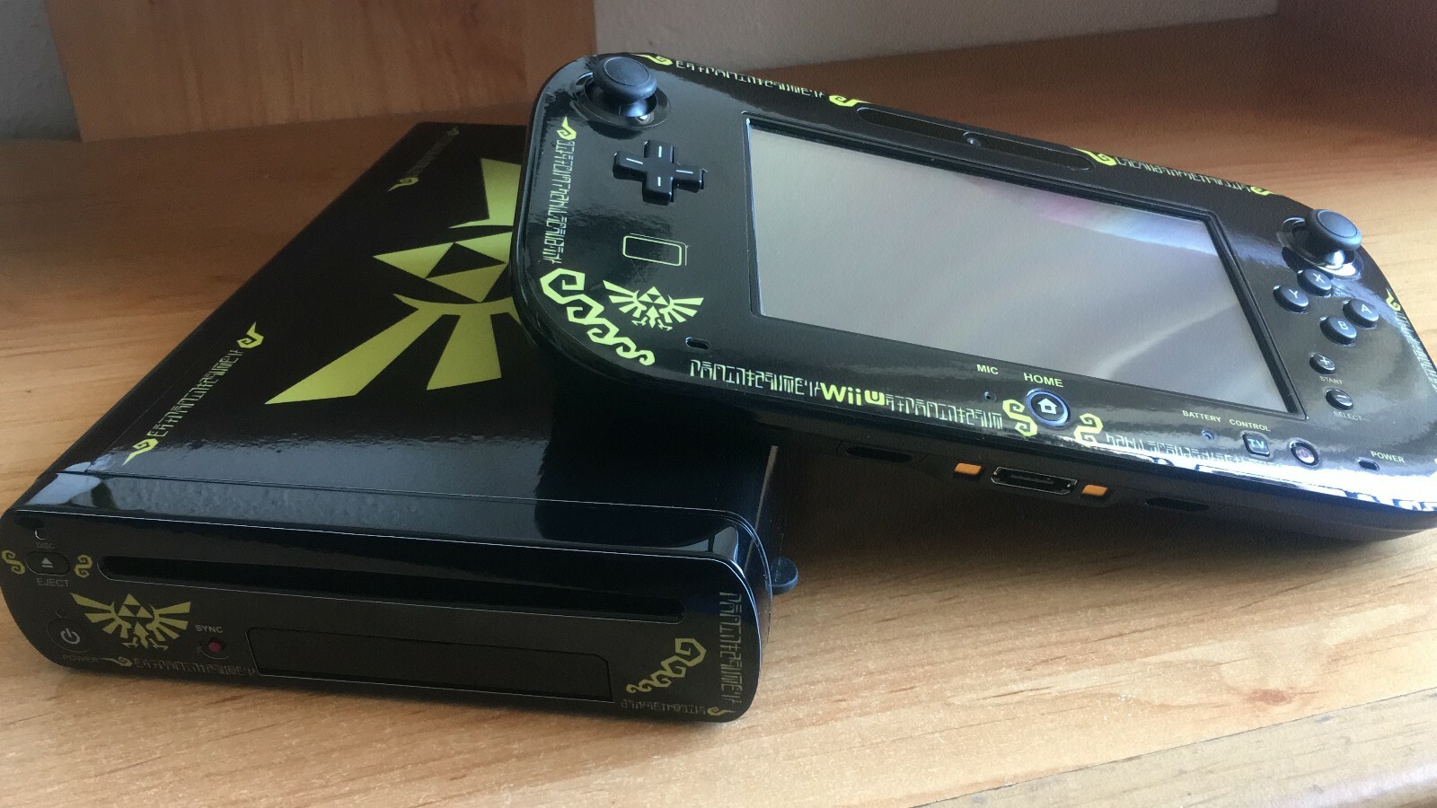 Vinyl Skin Vinyl Zelda Wii U for console + touch panel from Spain New