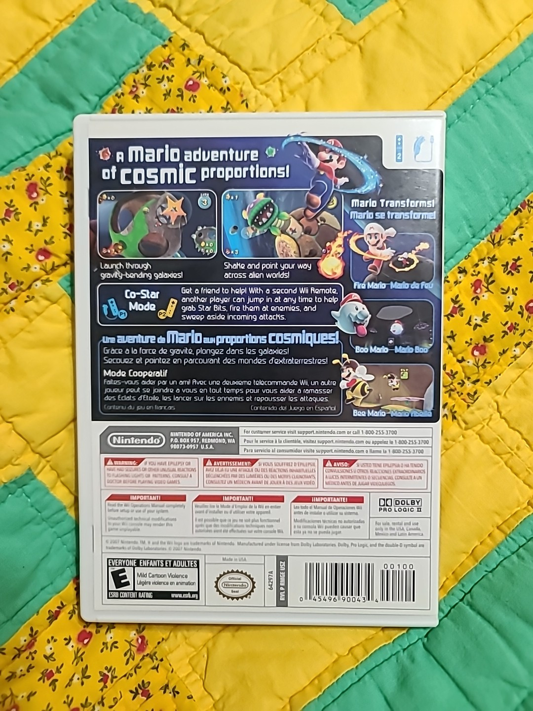 Super Mario Galaxy (Nintendo Wii, 2007)