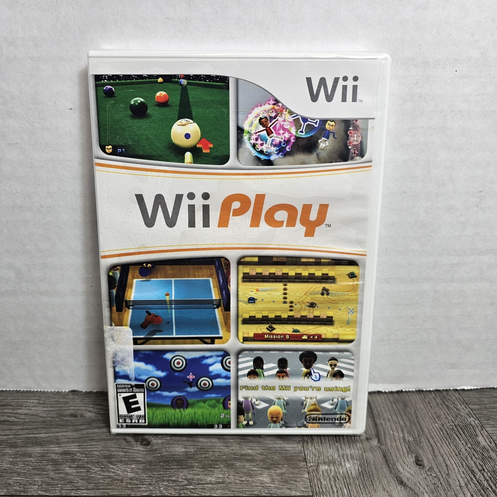 Sealed Nintendo Wii game Wii Play New And Factory Sealed