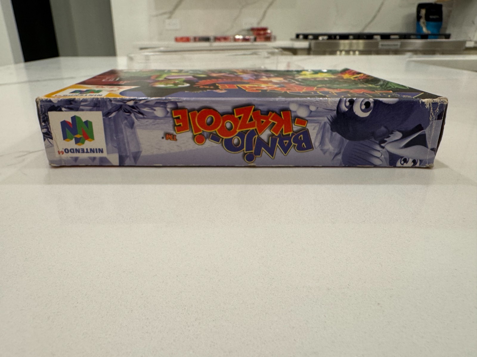 Banjo Kazooie Complete in box – great condition with protective covers