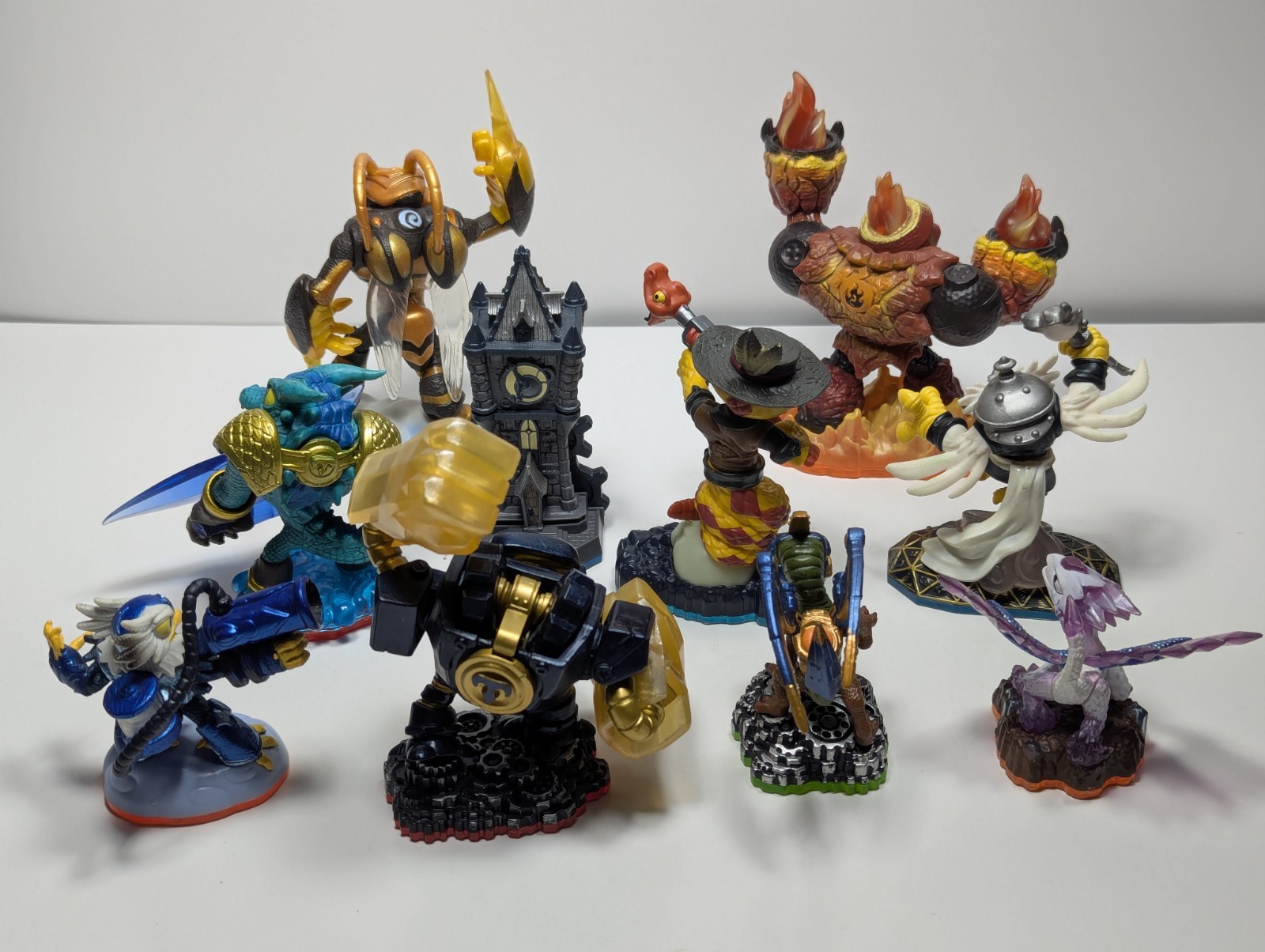 Skylanders Action Figures Jawbreaker Rattle Shake Spyro’s Enchanted Hoot Lot x10