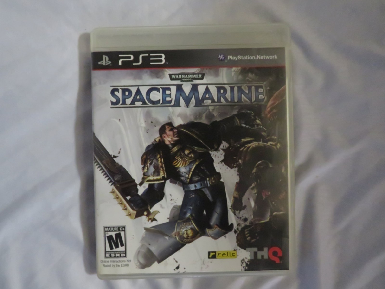 Space Marine Playstation 3 CIB Complete With Manual Tested Working Condition