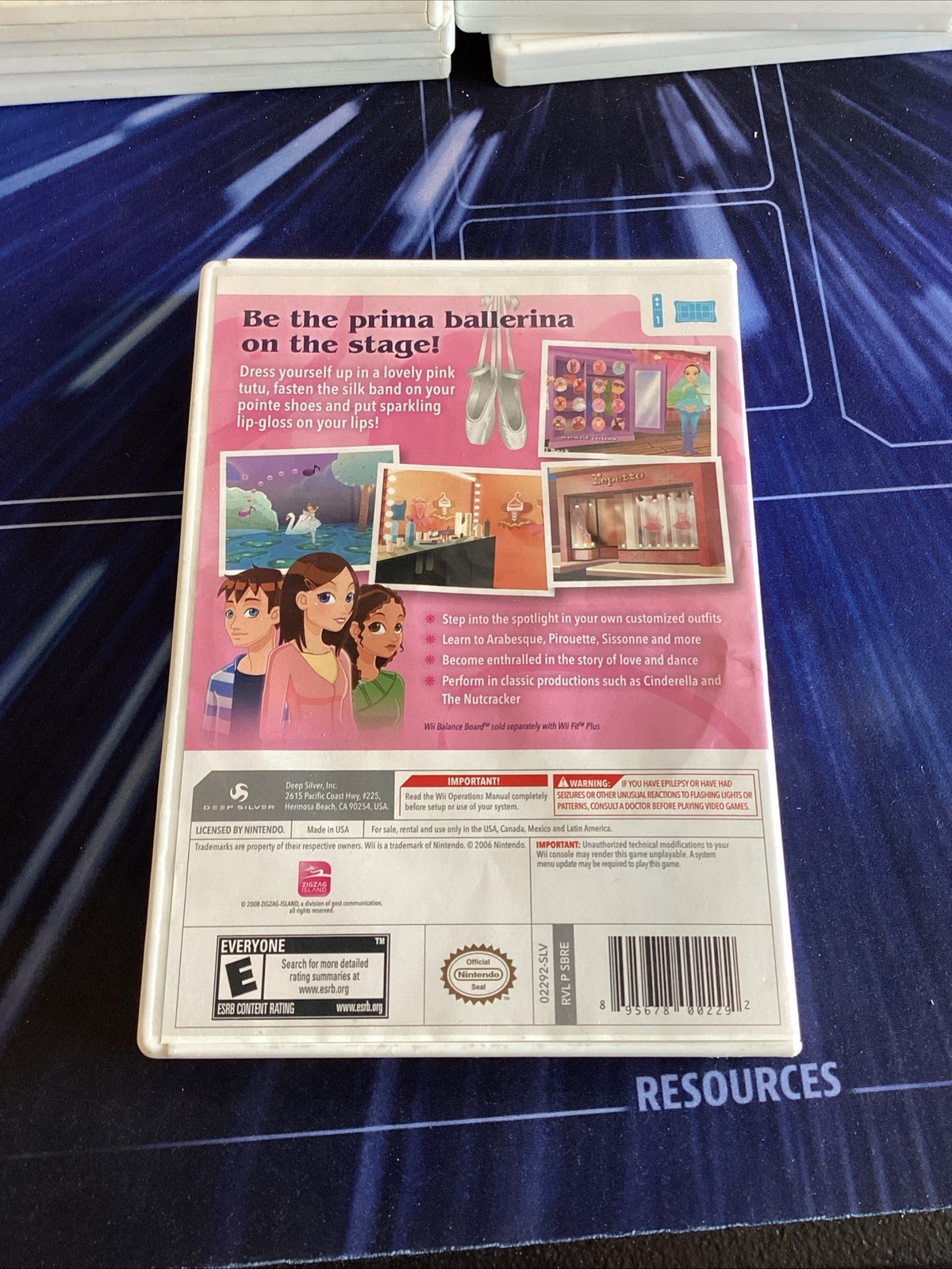 Let’s Play Ballerina (Nintendo Wii, 2010) CIB
