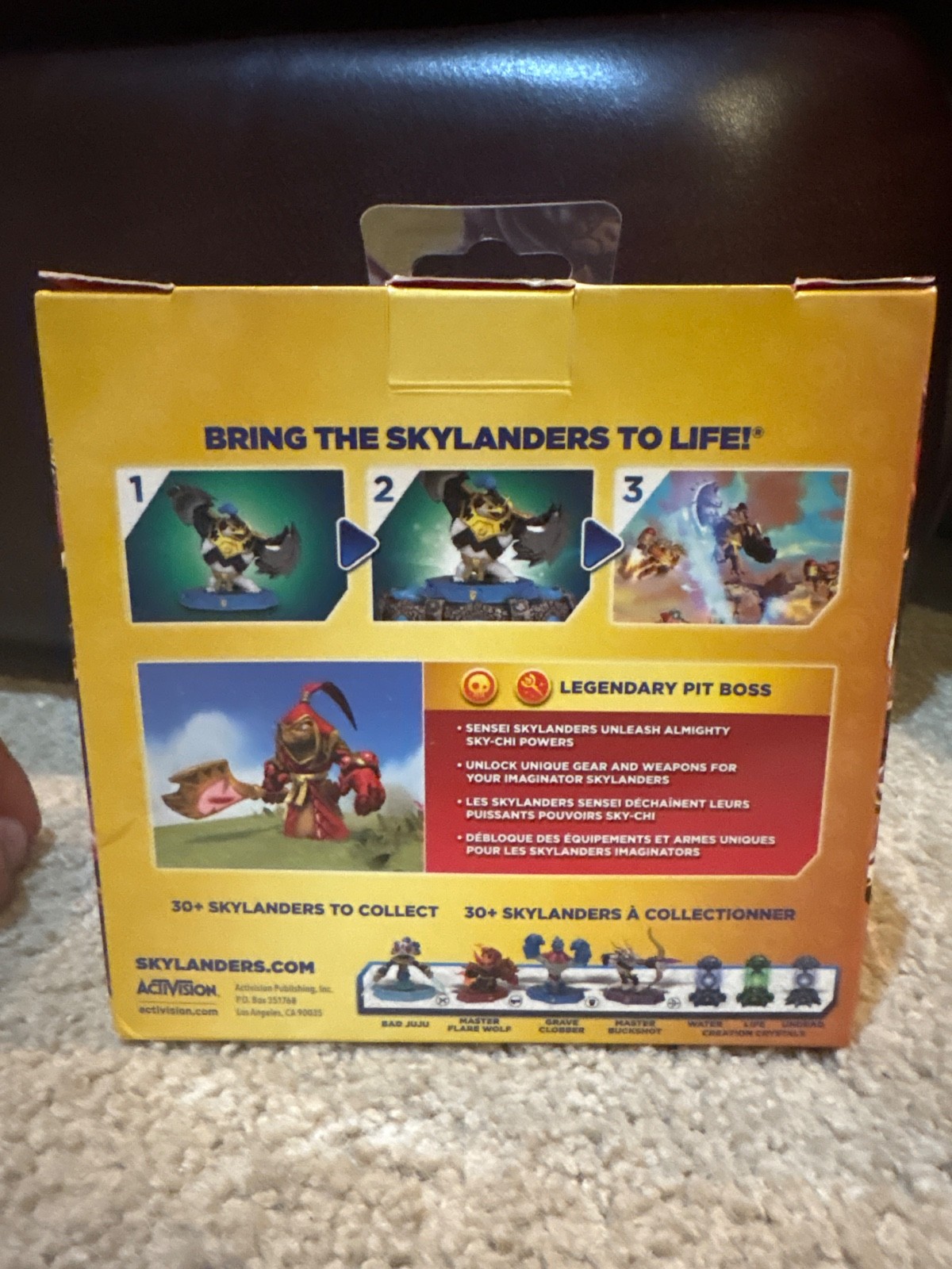 Skylanders Imaginators LEGENDARY PIT BOSS ToysRUs Exclusive NEW Great Condition