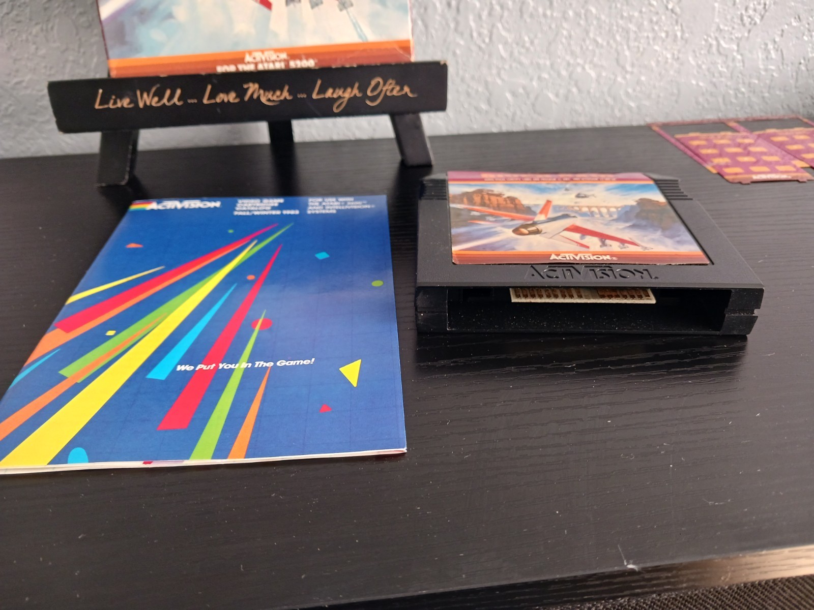 Carol Shaw’s River Raid Atari 5200 Activision W/ Catalog 1983 Vintage Tested
