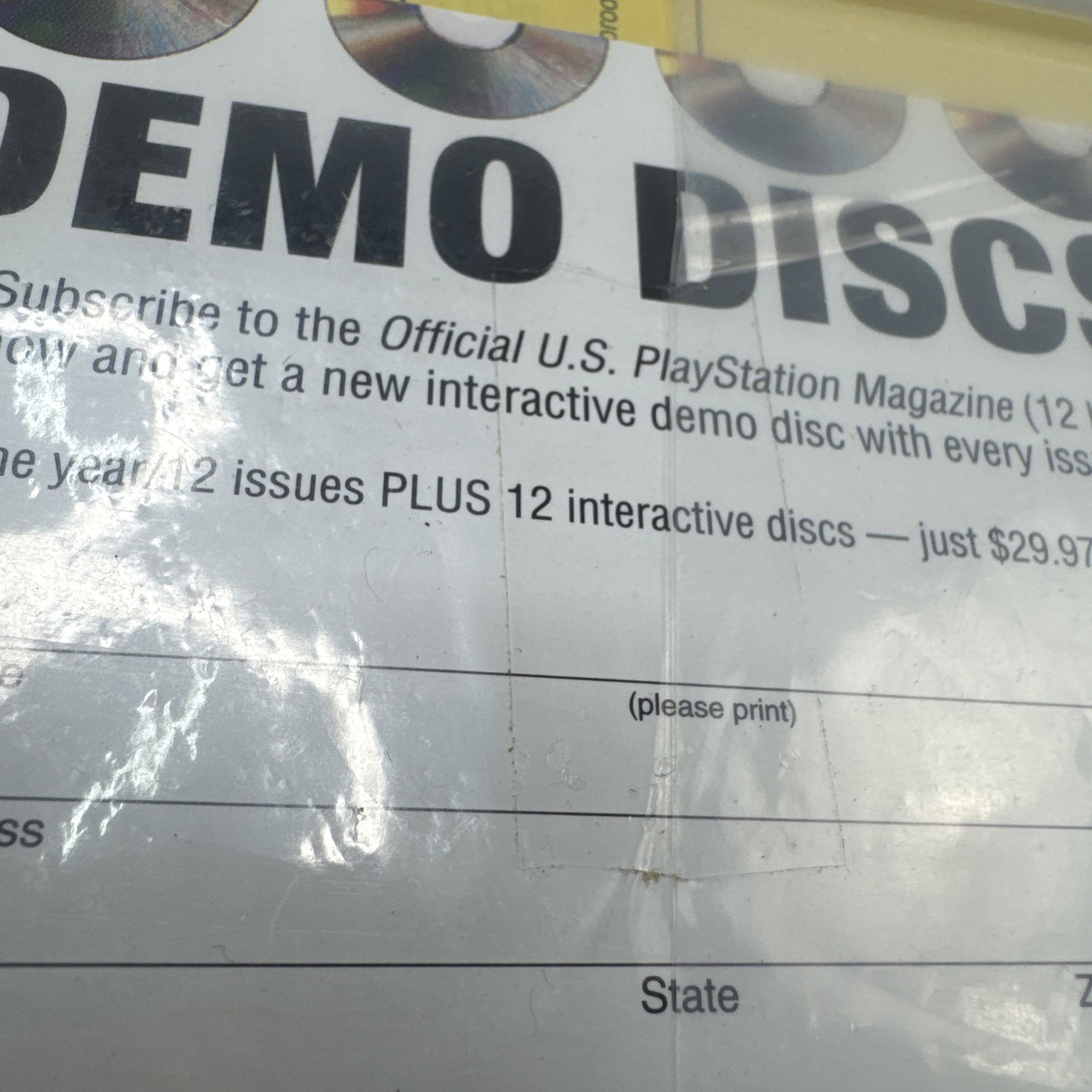PlayStation SCPH-101 Instruction Manual (2000, Sony) Brand New Factory Sealed