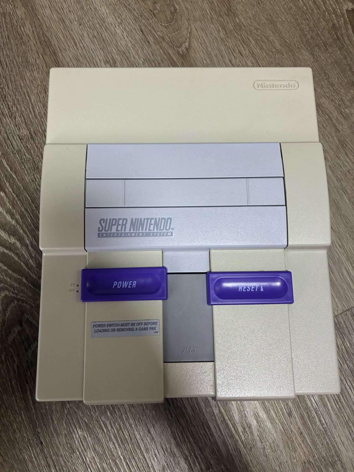 Super Nintendo (SNES) Console Bundle w/ Super Mario World