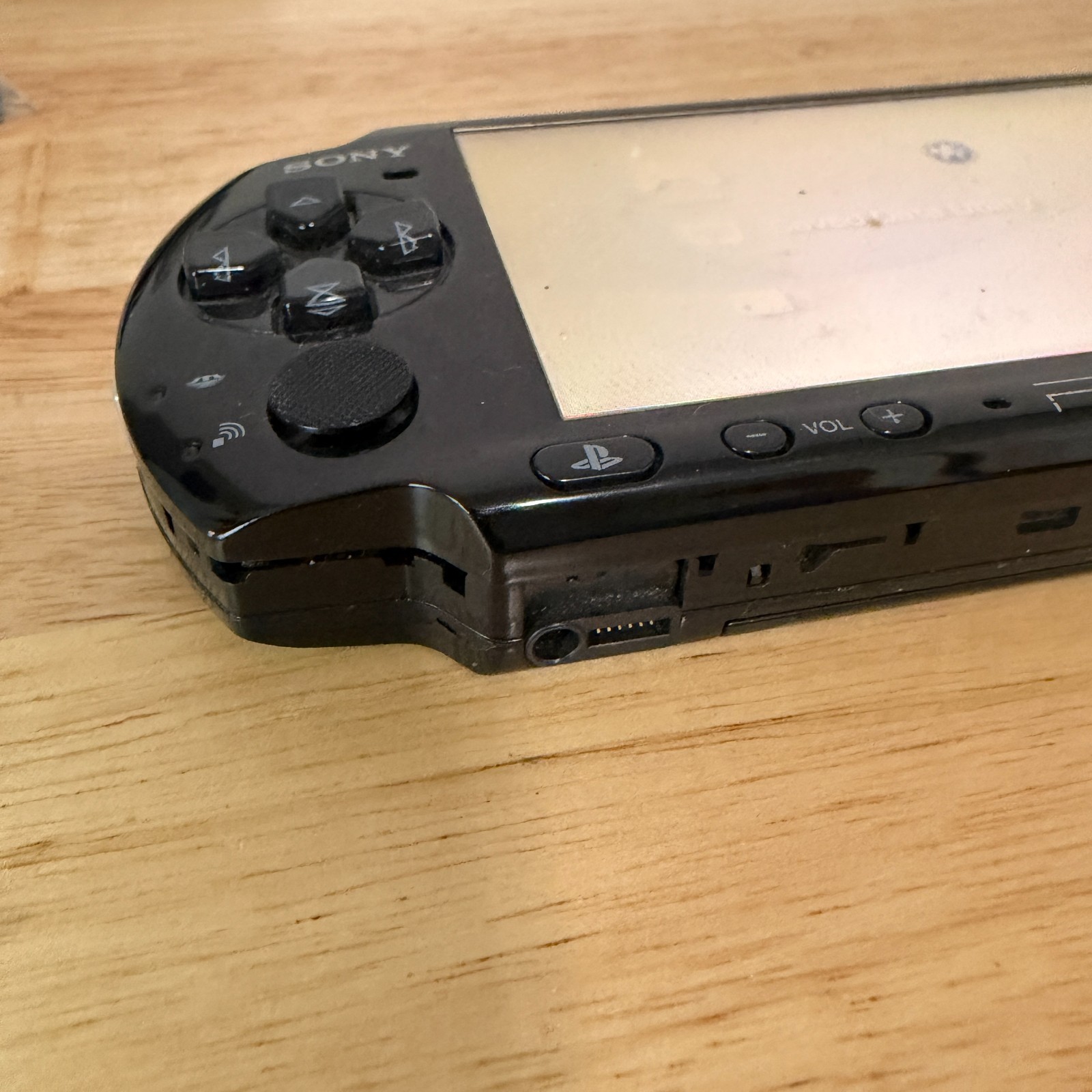 Sony PSP-3001 Black PSP Slim W/Charger + (3) Games & Memory Card