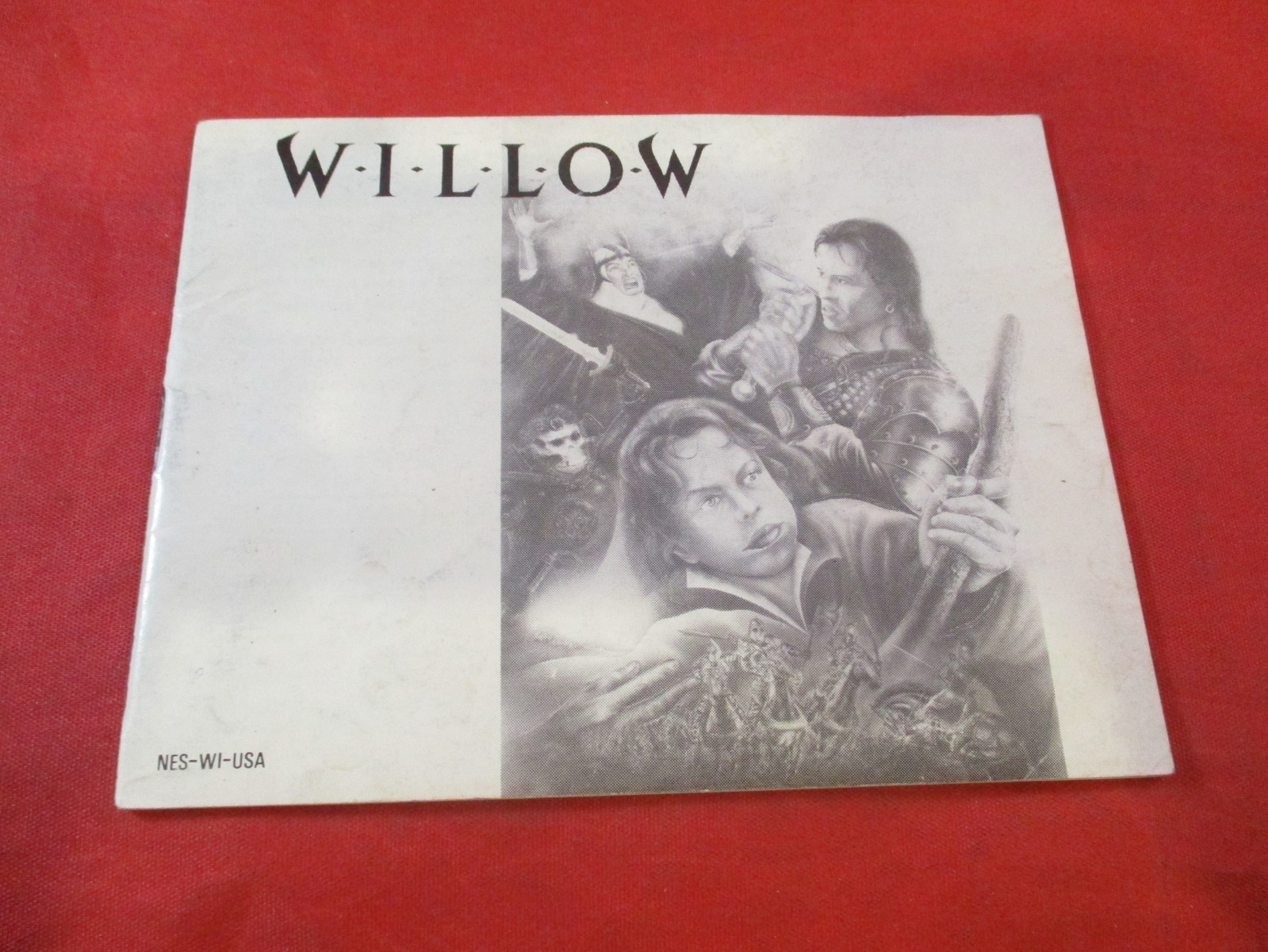 Willow Nintendo NES Instruction Manual Booklet ONLY