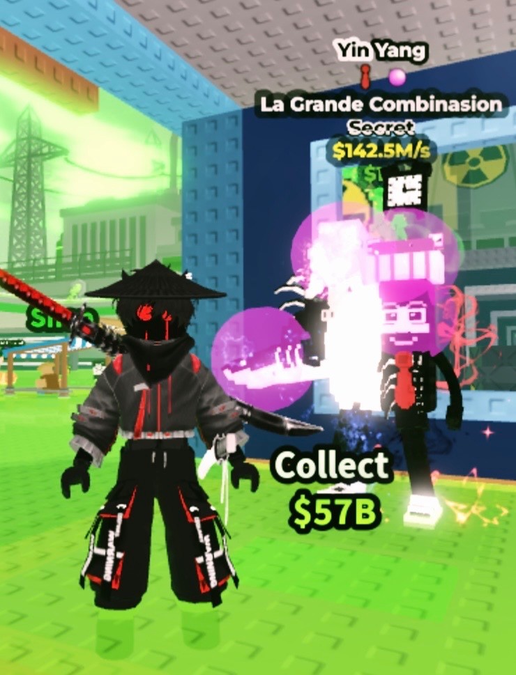 Steal a Brainrot Roblox La Grande Combinasion 142M/S