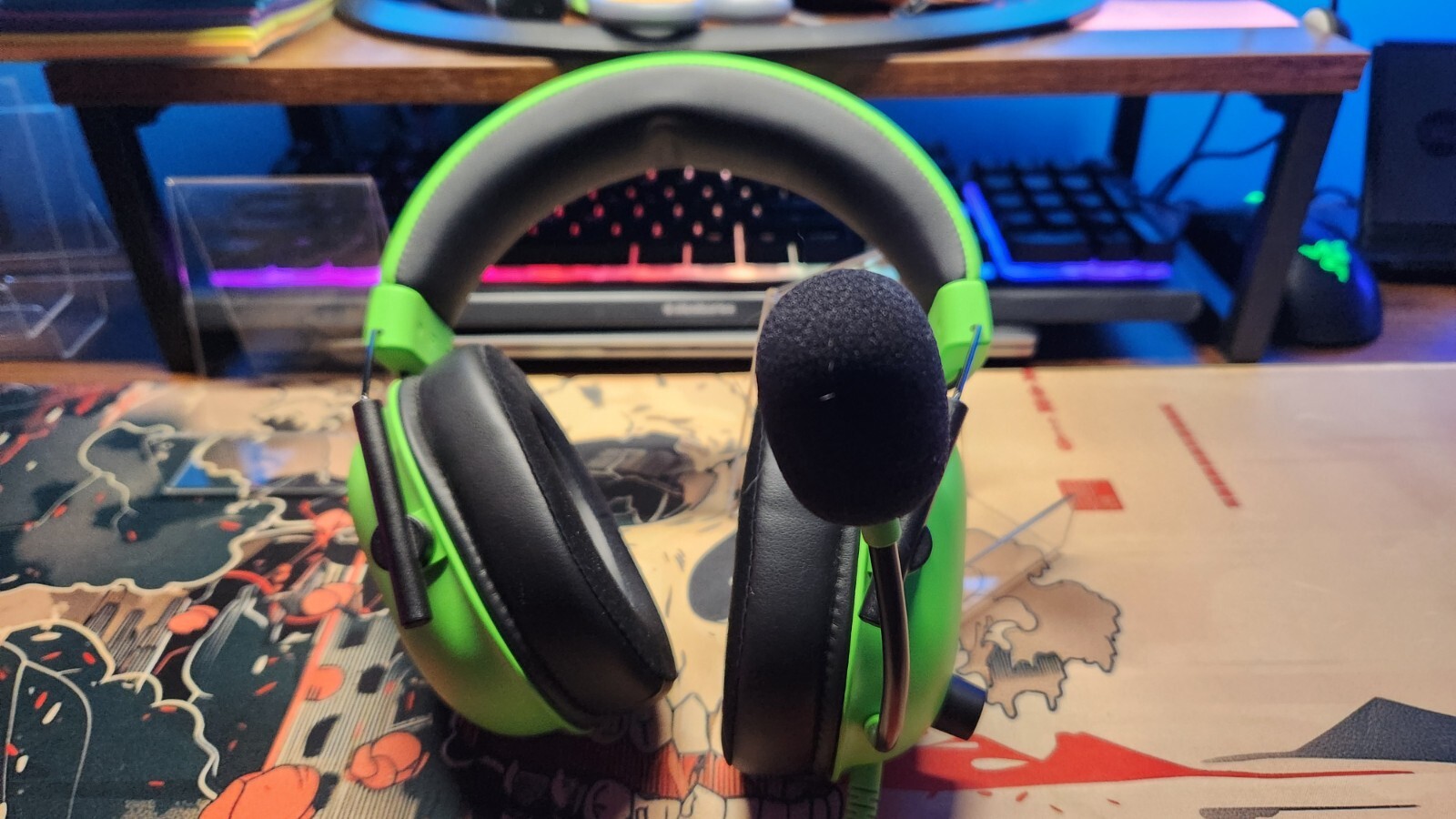 Razer BlackShark V2 X Gaming Headset 7.1 Surround Sound – Green
