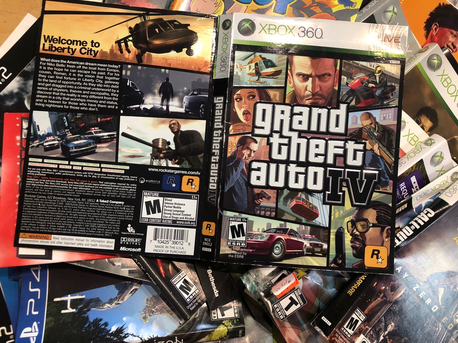Large Lot Of Video Game Covers, Booklets, And Inserts 40+ Multiple Systems