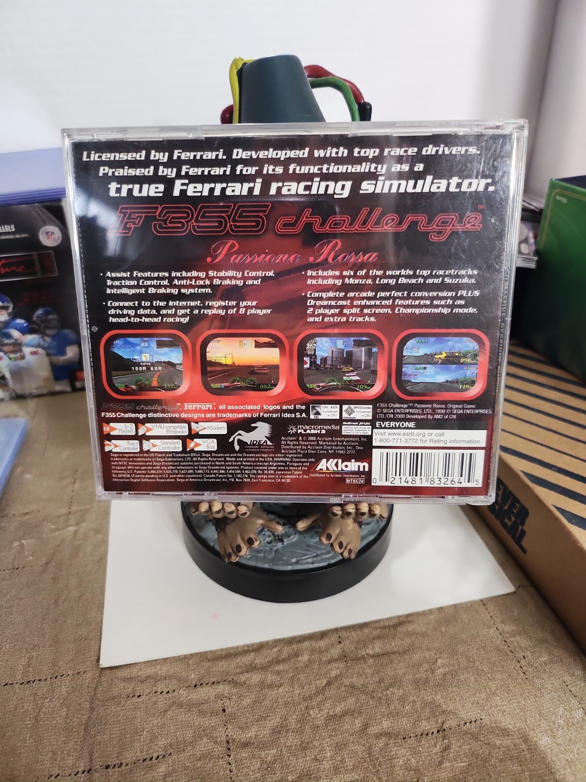 F355 Challenge: Passione Rossa (Sega Dreamcast, 2000) Complete CIB