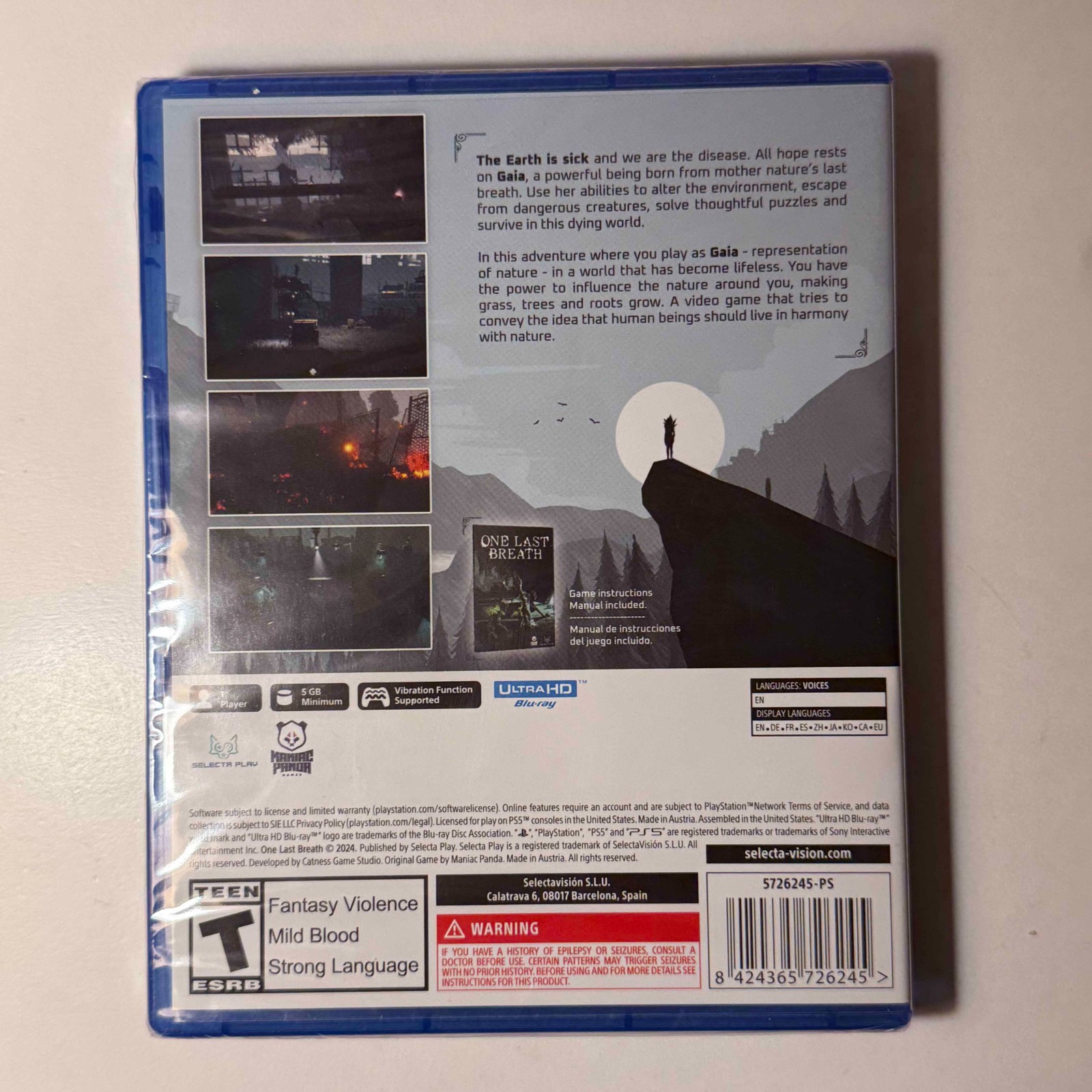 One Last Breath | PS5 | Lot #10 | NEW | Bundle 3+ Games & Save