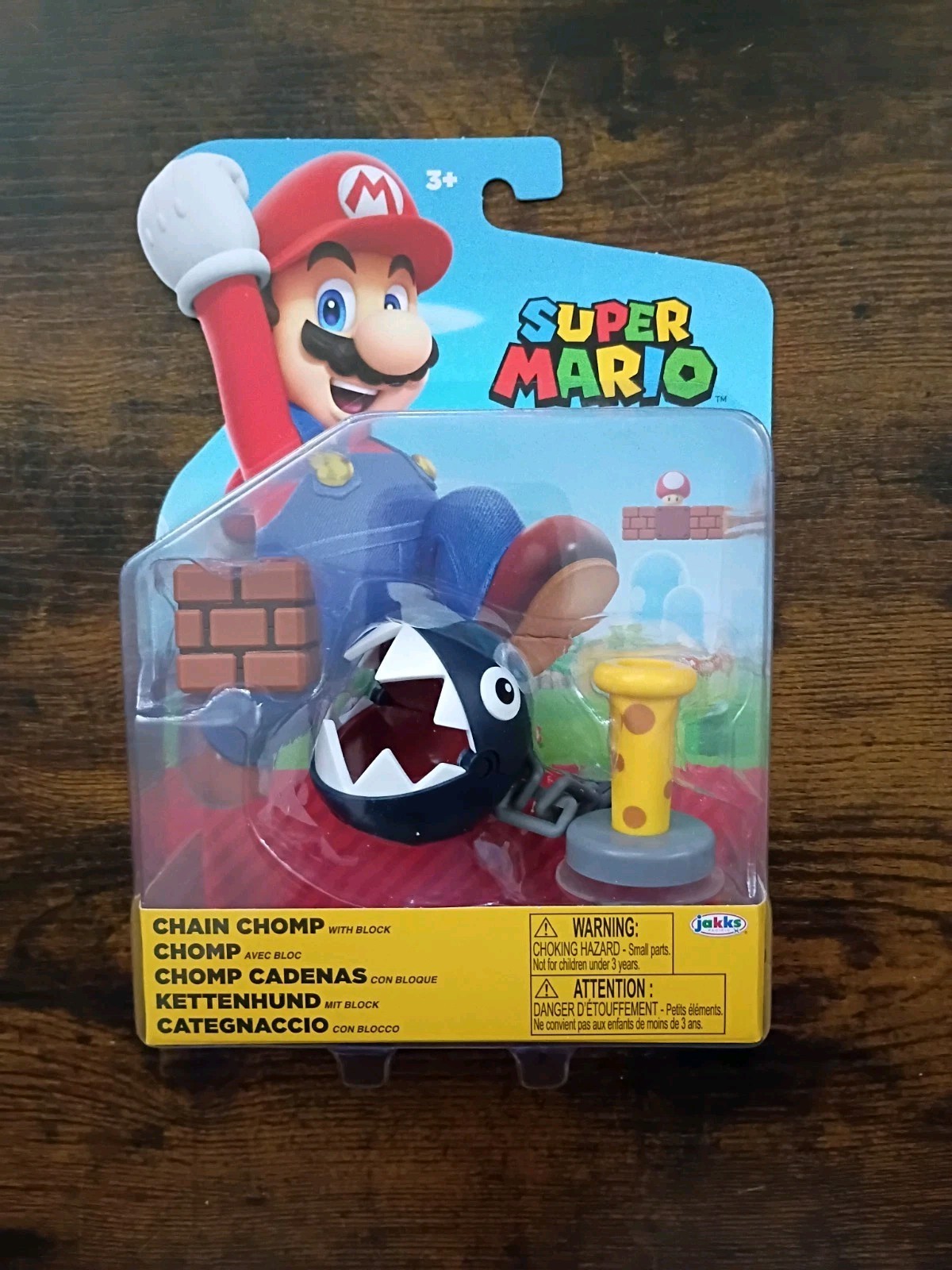 4″ Super Mario 4-PACK World of Nintendo Daisy Toadette Nabbit Chain Chomp Lot