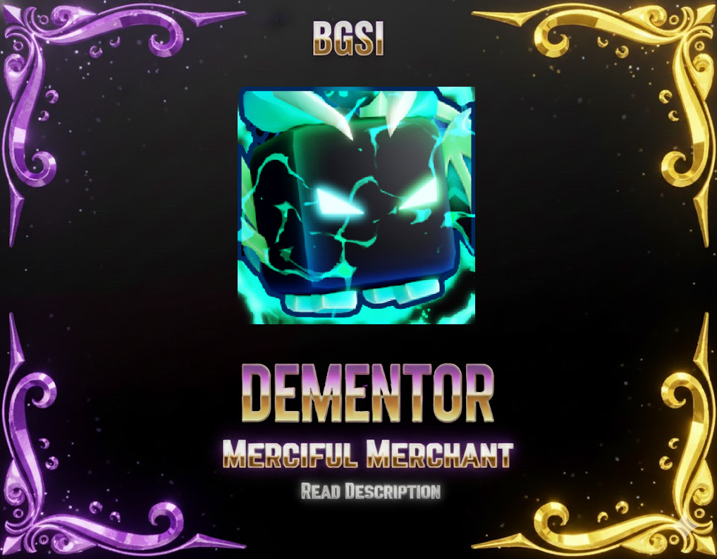 [💎] Bubble Gum Simulator Infinity | Dementor | BGSI [💎] CHEAPEST