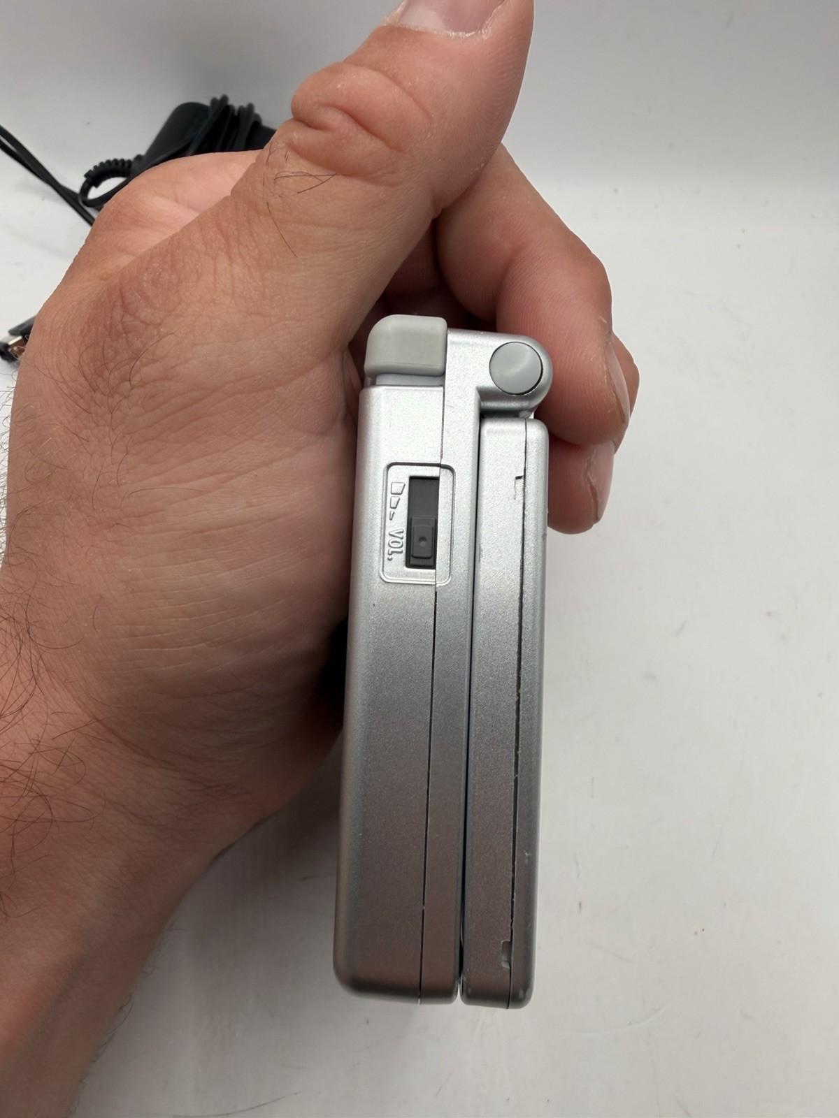 Nintendo Game Boy Advance SP Silver Console AGS-001 Handheld System