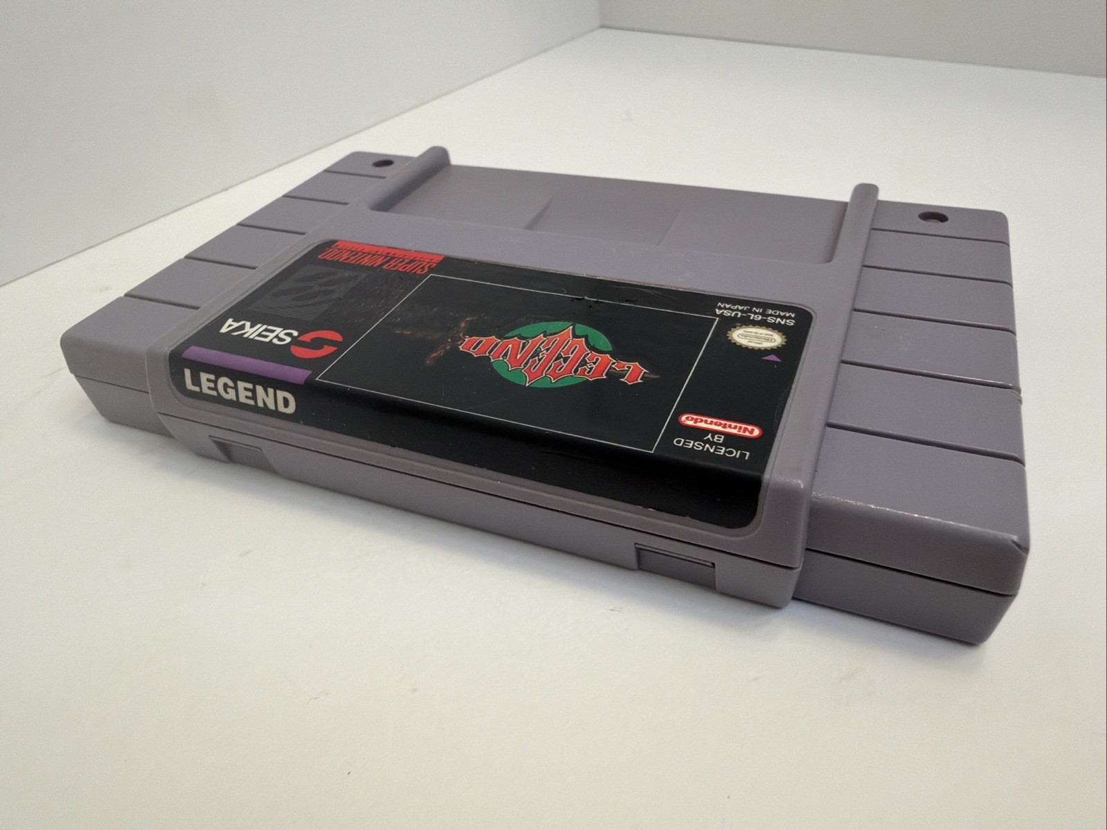 Legend Super Nintendo Game SNES Authentic Tested NICE! w/ Dustcover