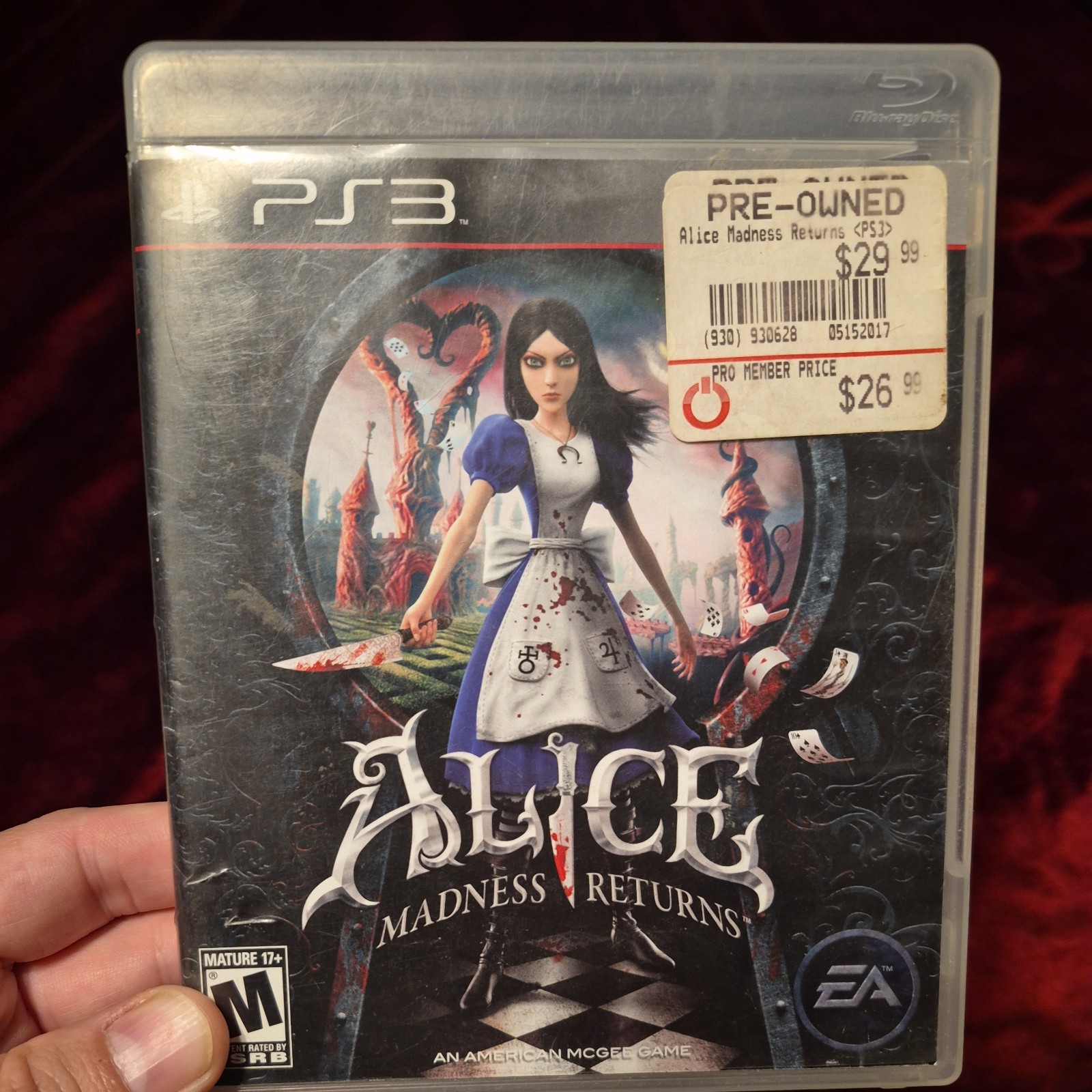 Alice: Madness Returns Sony PlayStation 3 PS3 Tested & Working