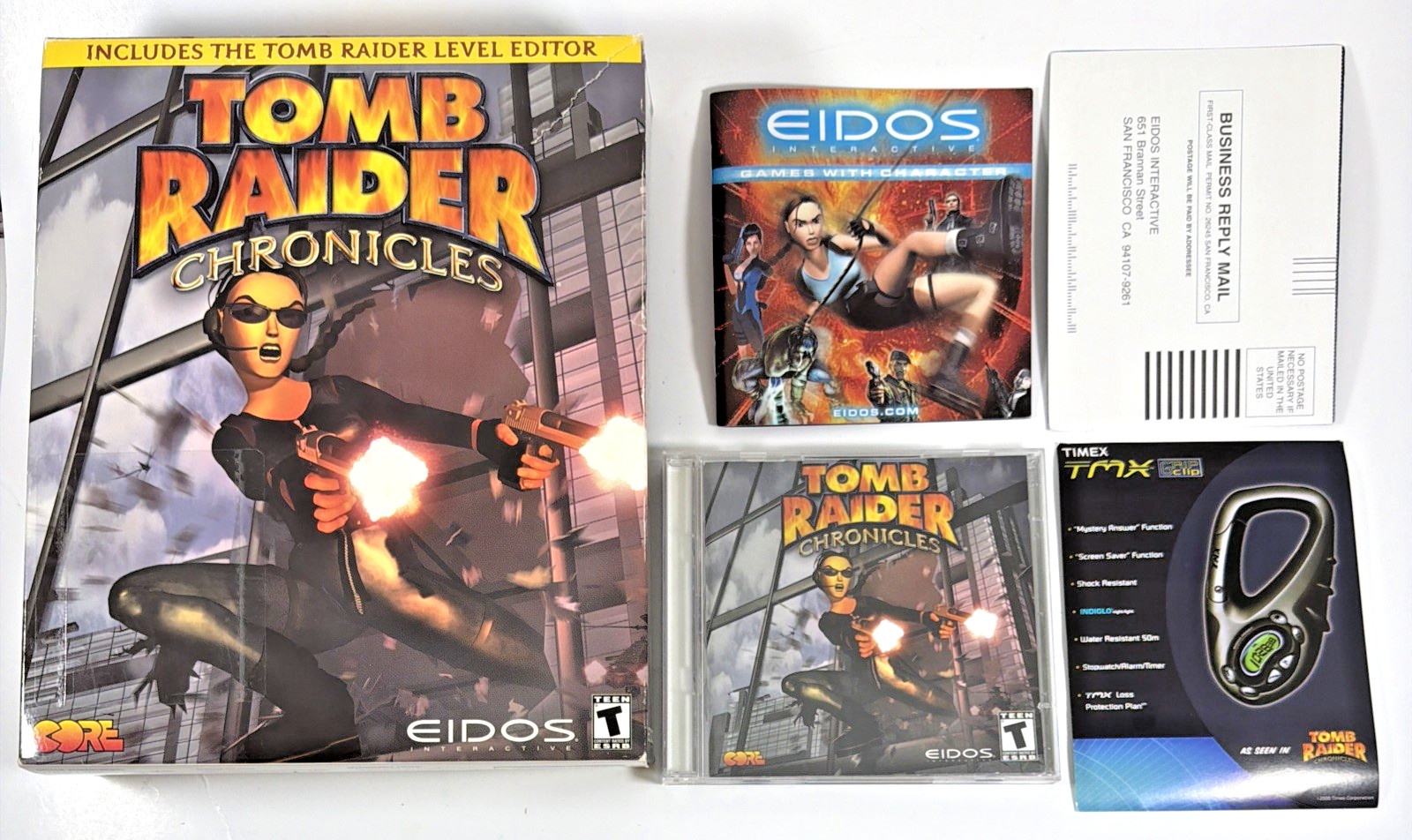 Tomb Raider: Chronicles (PC, 2000) Big Box – Complete – Eidos