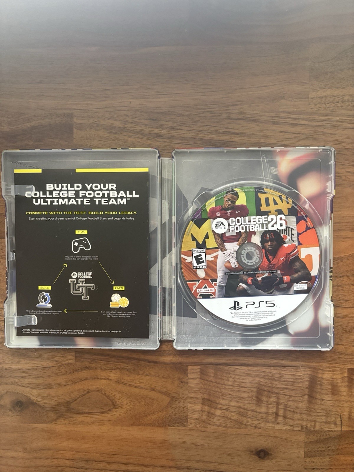 EA SPORTS College Football 26 PS5 Manual Included NTSC-U/C (US/Canada)