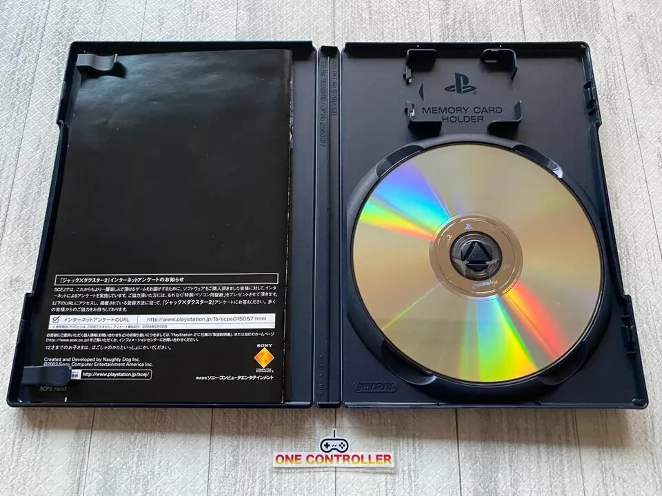 SONY PS2 Kingdom Hearts ⅠⅡ & Final Mix & Jack and Daxter 1 2 set from Japan