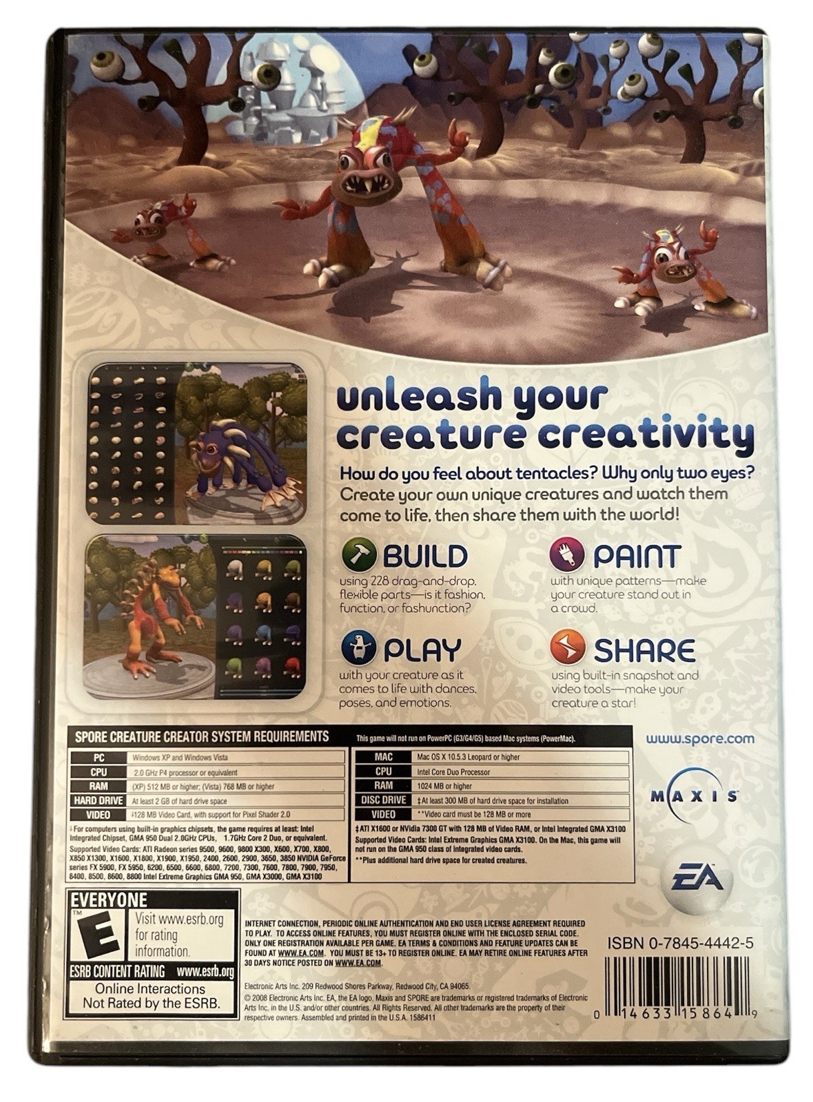 Spore Creature Creator (Windows/Mac, 2008)