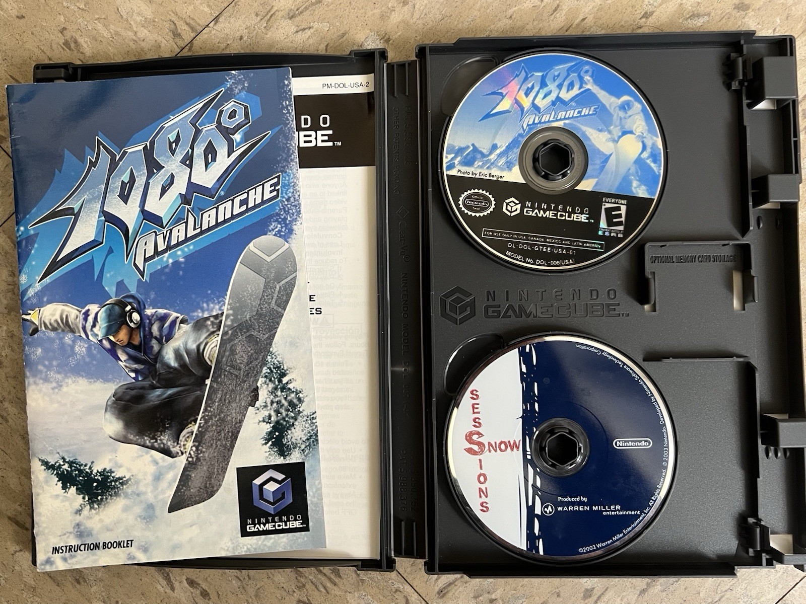 1080°: Avalanche Bonus DVD Bundle for Nintendo GameCube Complete CIB Tested