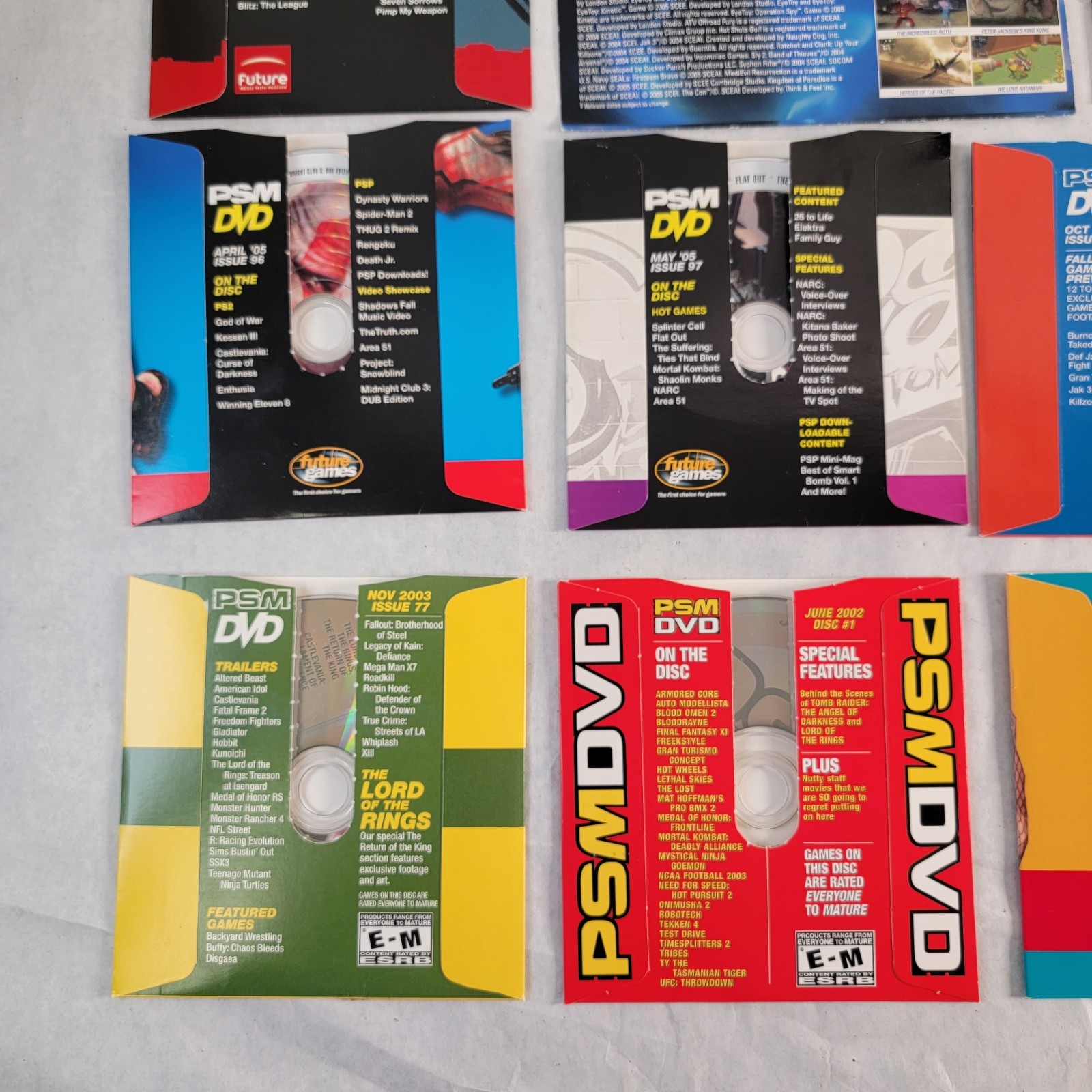 Lot of 18 Playstation Demo Discs Original PlayStation Magazine w/ Holiday Bonus