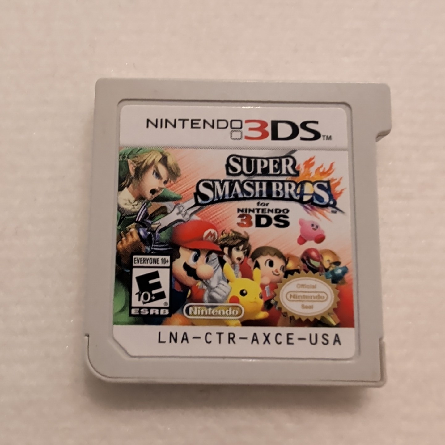 Super Smash Bros for Nintendo 3DS – Loose Cartridge Only – Tested & Working