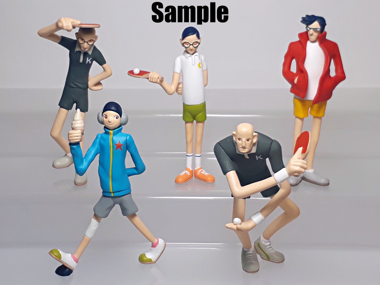 Ping Pong Taiyo Matsumoto Time Capsule Collection Takara Tomy A.R.T.S 2.9-3.5in